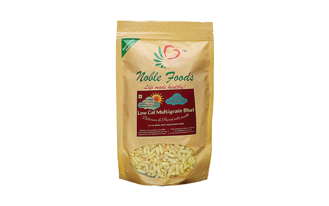 Noble Foods Low Cal Multigrain Bhel Delicious & Paired with Health   Pack  180 grams